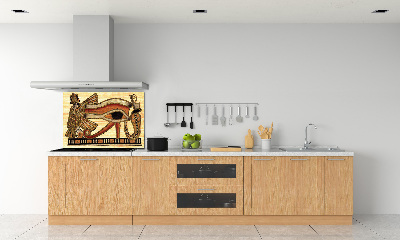 Cooker splashback Egyptian eye