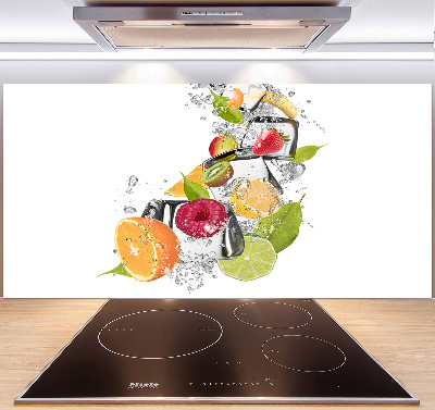 Cooker splashback Ice fruit