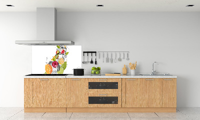 Cooker splashback Ice fruit