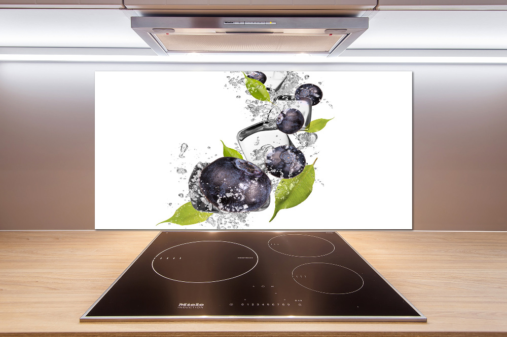 Cooker splashback Ice berries