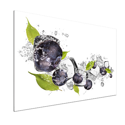 Cooker splashback Ice berries