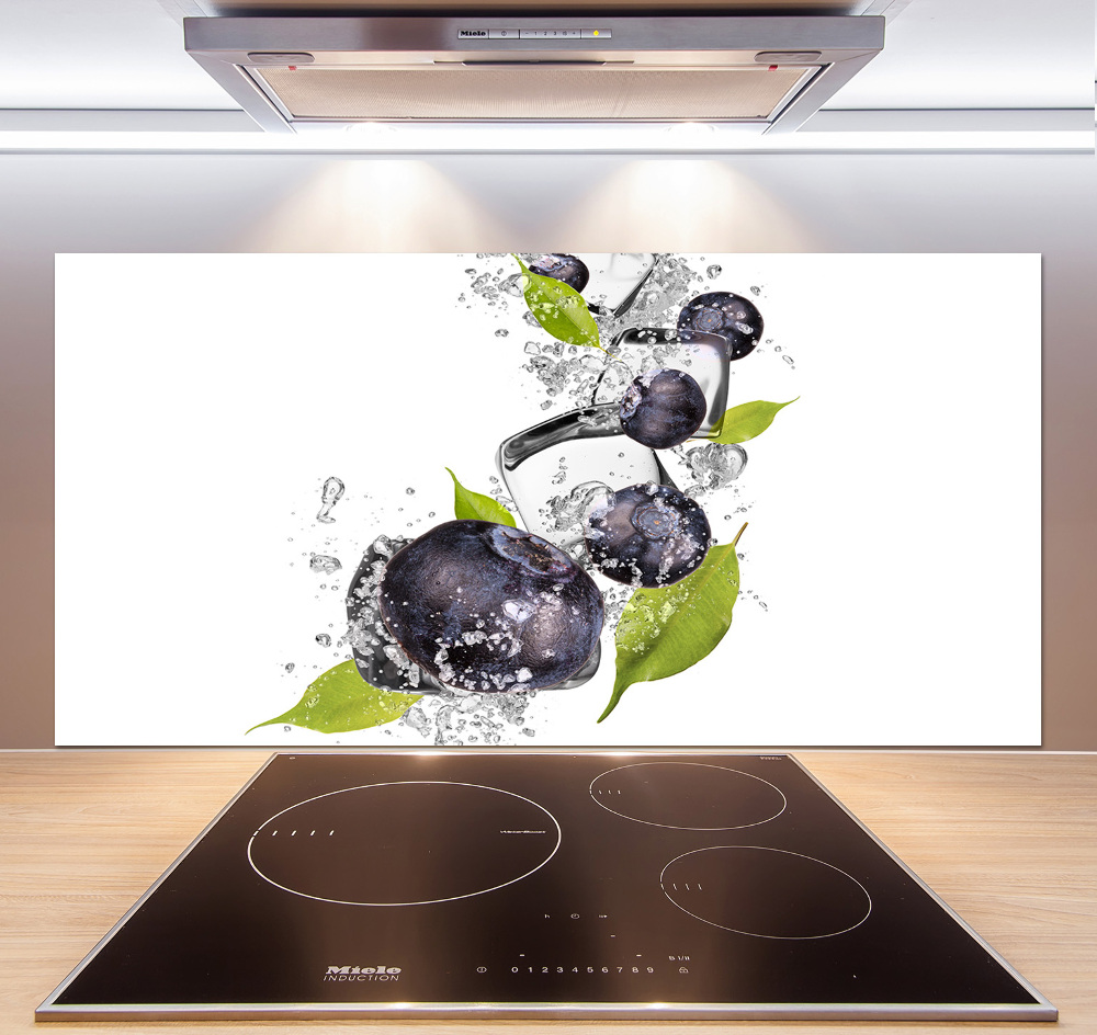 Cooker splashback Ice berries