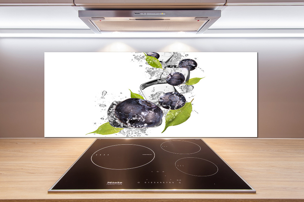 Cooker splashback Ice berries