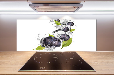 Cooker splashback Ice berries