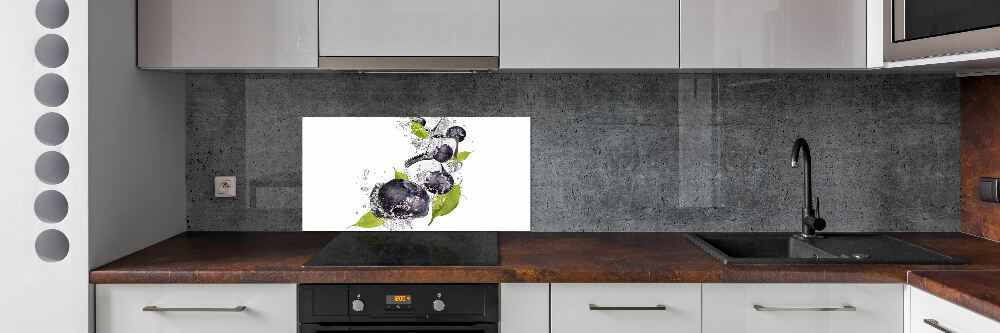 Cooker splashback Ice berries