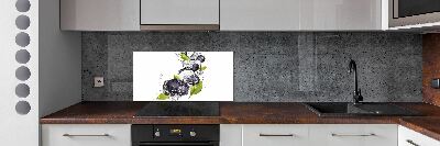 Cooker splashback Ice berries