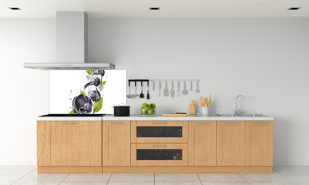 Cooker splashback Ice berries