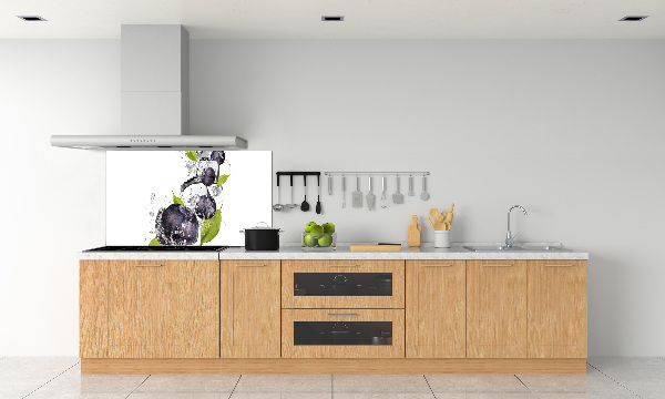 Cooker splashback Ice berries