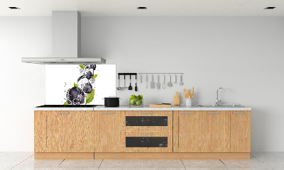 Cooker splashback Ice berries