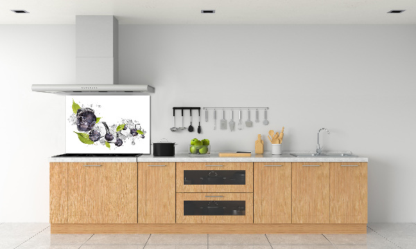 Cooker splashback Ice berries