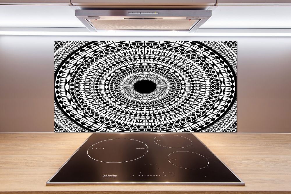 Kitchen splashback Ornaments circle