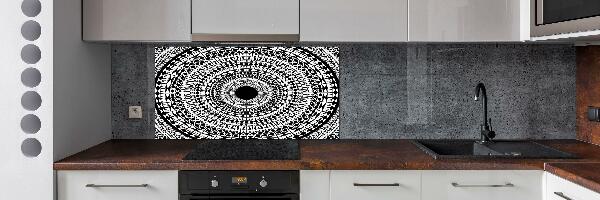 Kitchen splashback Ornaments circle