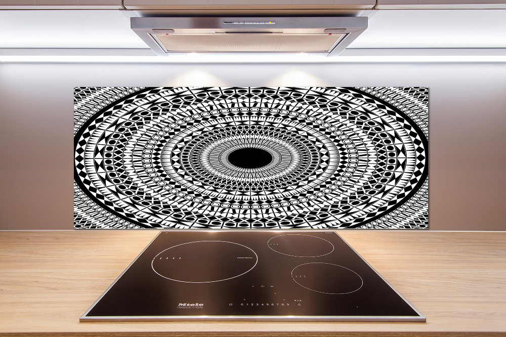 Kitchen splashback Ornaments circle