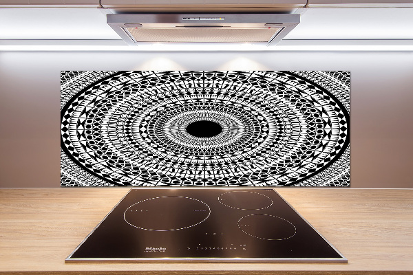 Kitchen splashback Ornaments circle