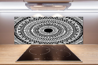 Kitchen splashback Ornaments circle