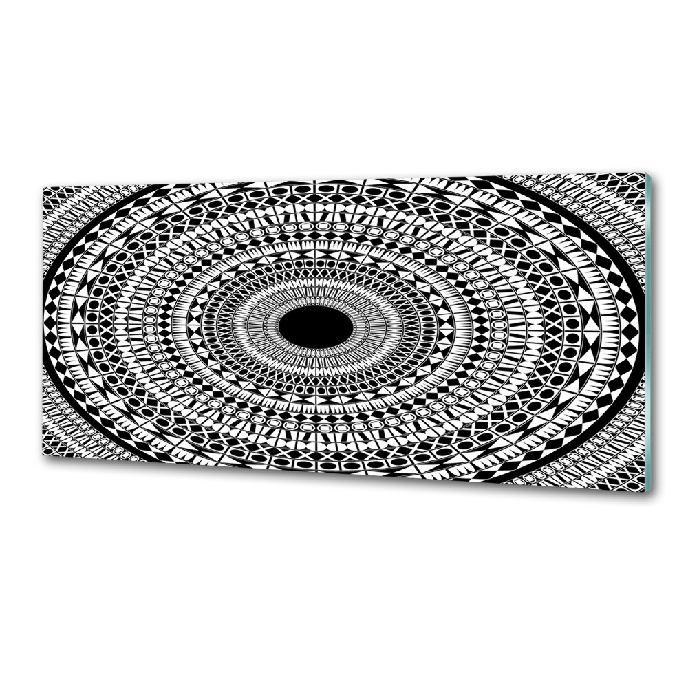 Kitchen splashback Ornaments circle