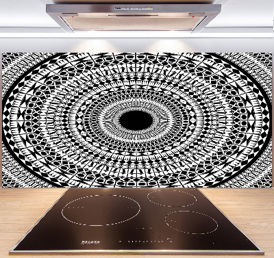 Kitchen splashback Ornaments circle