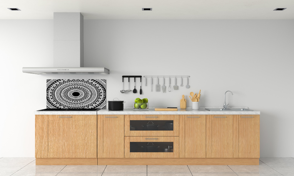 Kitchen splashback Ornaments circle