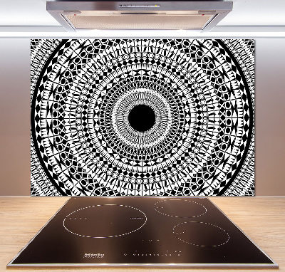 Kitchen splashback Ornaments circle