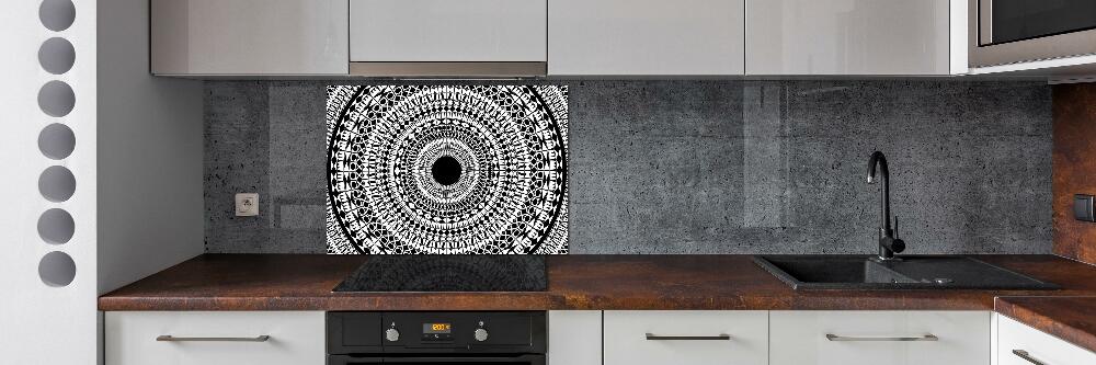 Kitchen splashback Ornaments circle