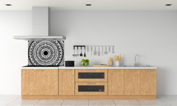 Kitchen splashback Ornaments circle