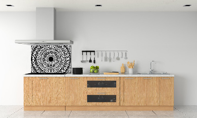 Kitchen splashback Ornaments circle