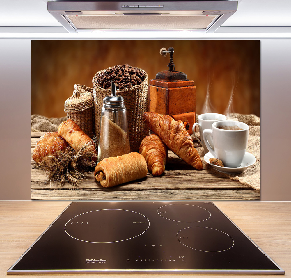 Cooker splashback Breakfast