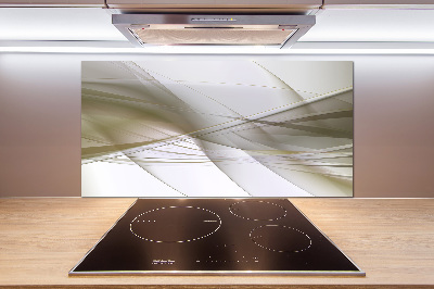 Glass splashback Abstraction