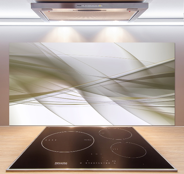 Glass splashback Abstraction