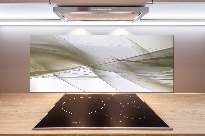 Glass splashback Abstraction