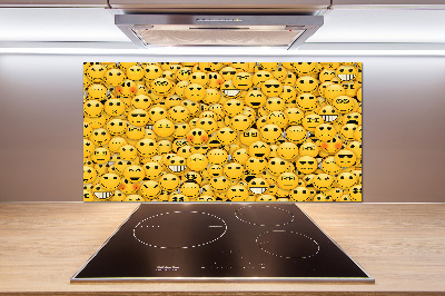 Kitchen splashback Emoticons