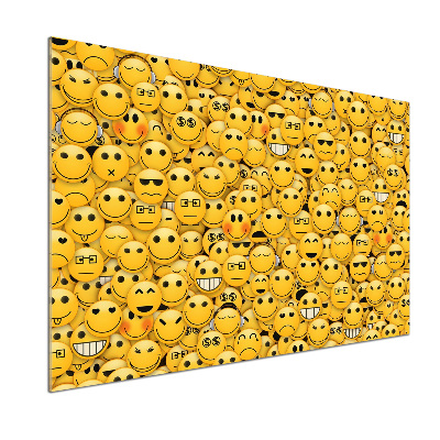 Kitchen splashback Emoticons