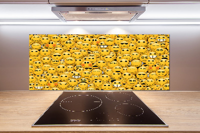 Kitchen splashback Emoticons