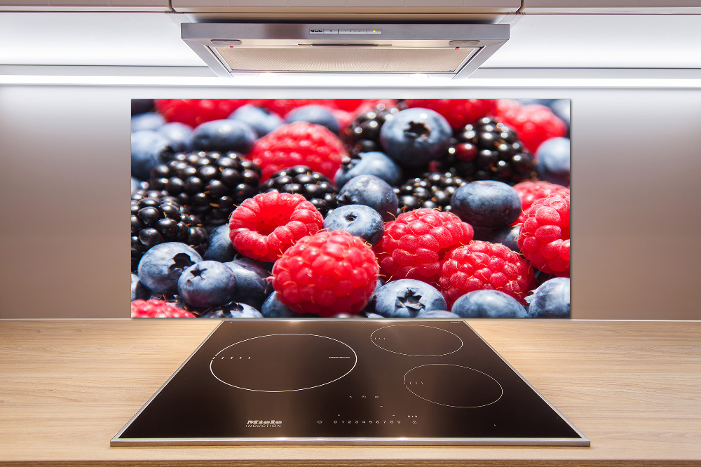 Cooker splashback Forest fruits