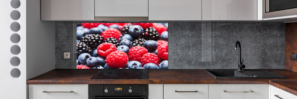 Cooker splashback Forest fruits