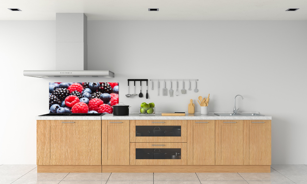 Cooker splashback Forest fruits