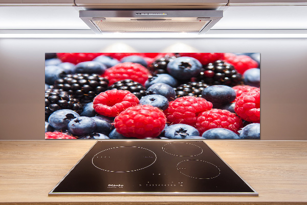 Cooker splashback Forest fruits