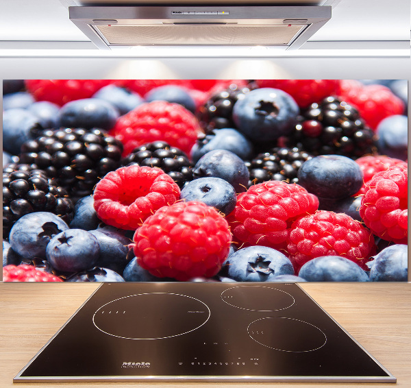 Cooker splashback Forest fruits