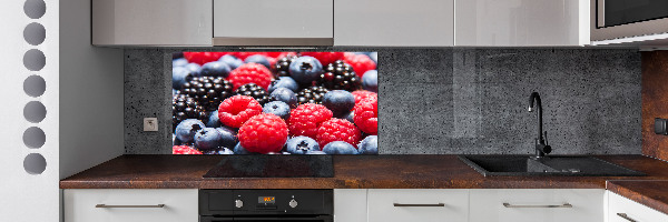 Cooker splashback Forest fruits