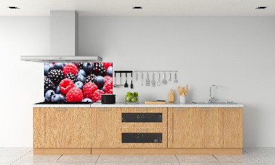 Cooker splashback Forest fruits