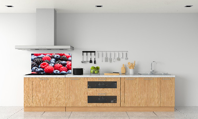 Cooker splashback Forest fruits