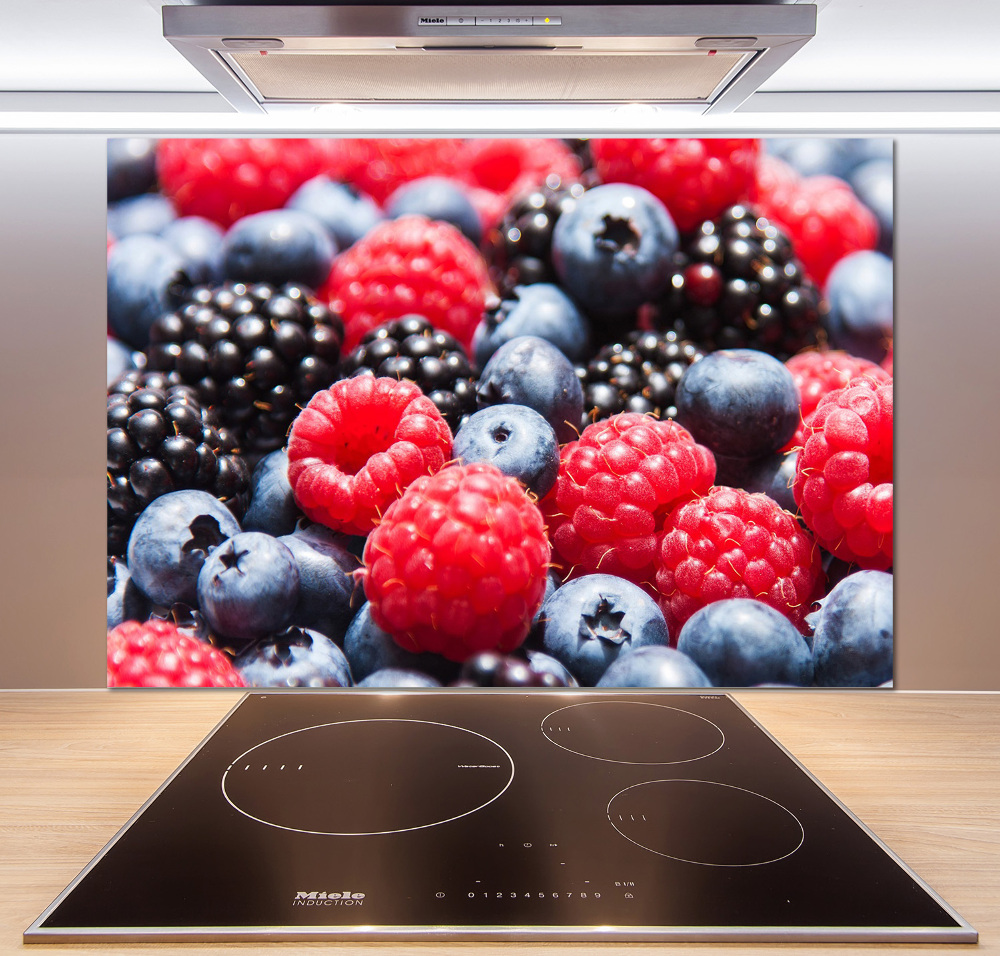 Cooker splashback Forest fruits