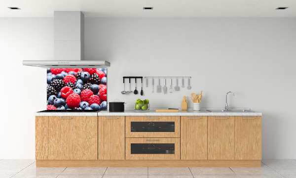 Cooker splashback Forest fruits