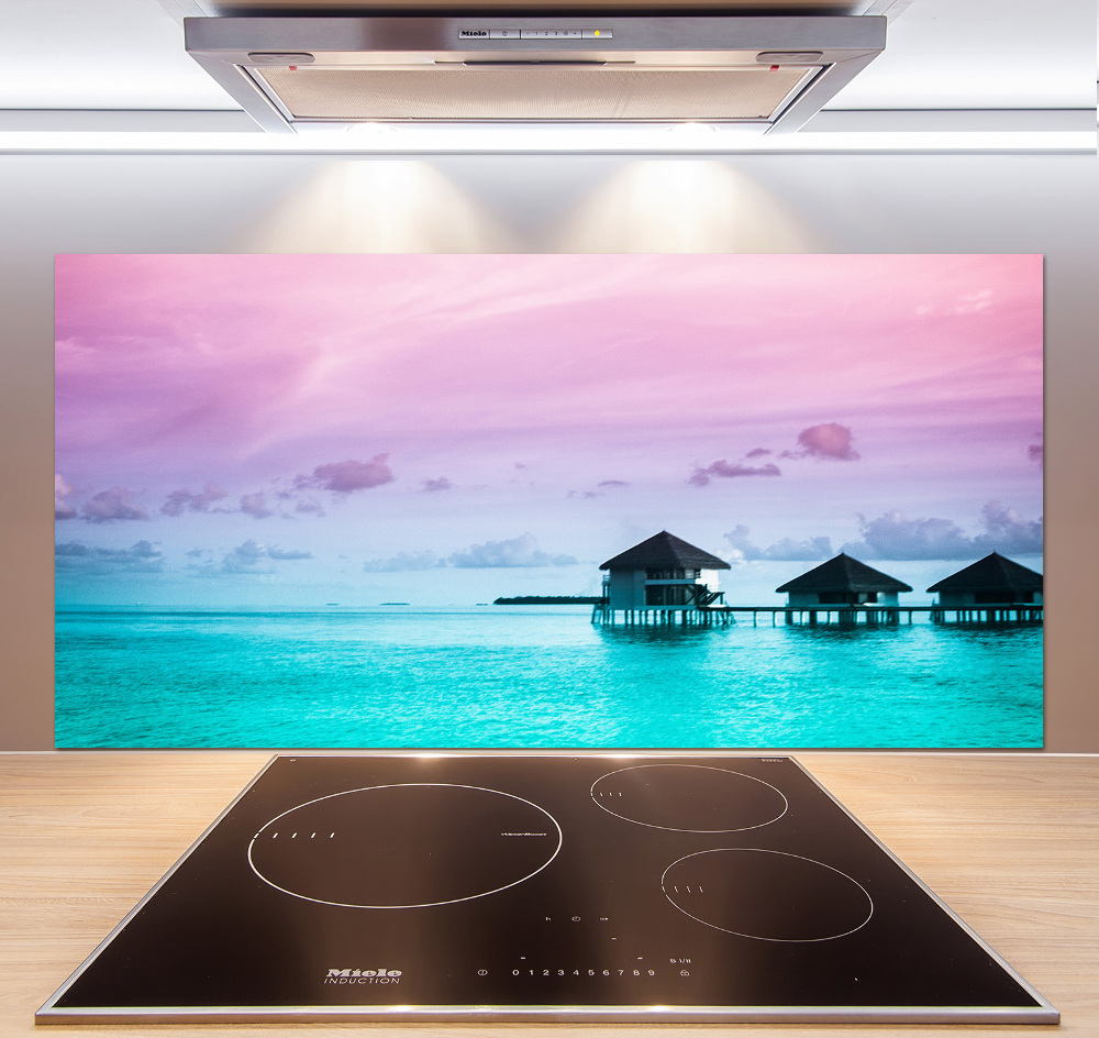 Cooker splashback Bungalowy by the water