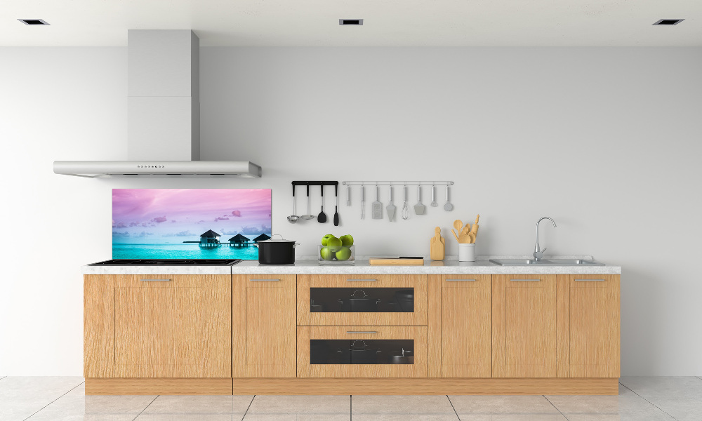 Cooker splashback Bungalowy by the water