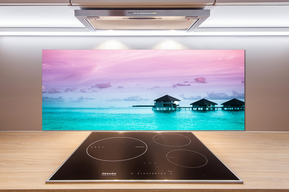 Cooker splashback Bungalowy by the water