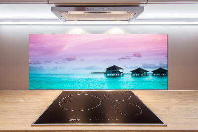 Cooker splashback Bungalowy by the water