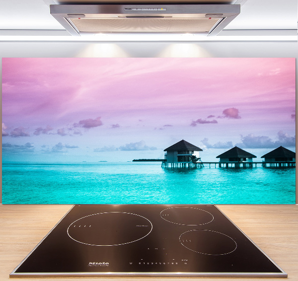 Cooker splashback Bungalowy by the water