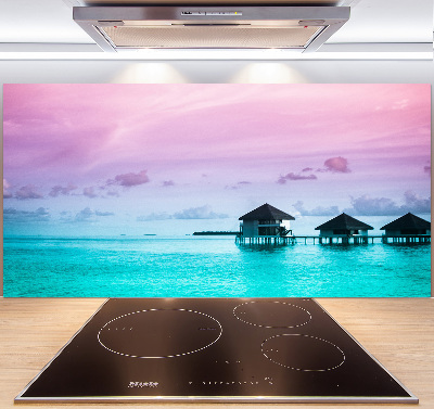 Cooker splashback Bungalowy by the water