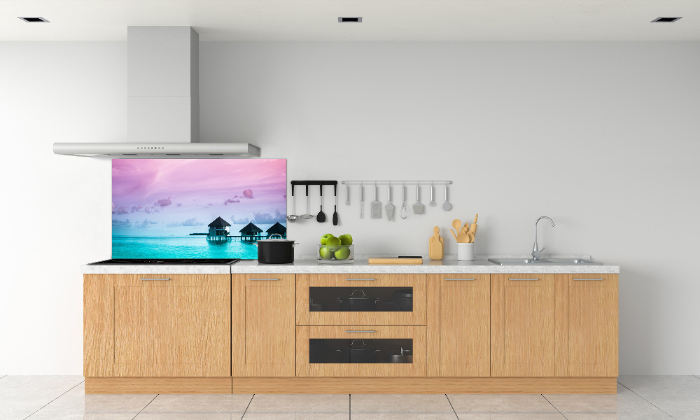 Cooker splashback Bungalowy by the water